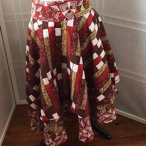 African Print Skirt